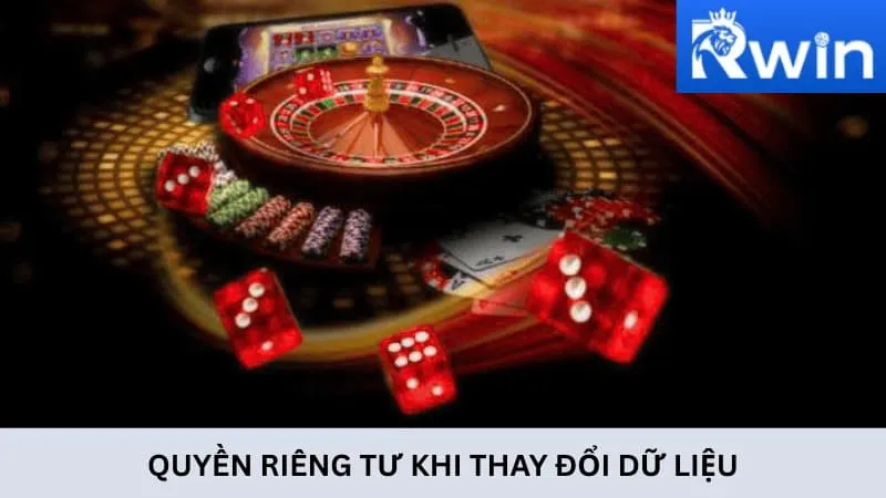 Quyền riêng tư của người dùng khi thay đổi dữ liệu